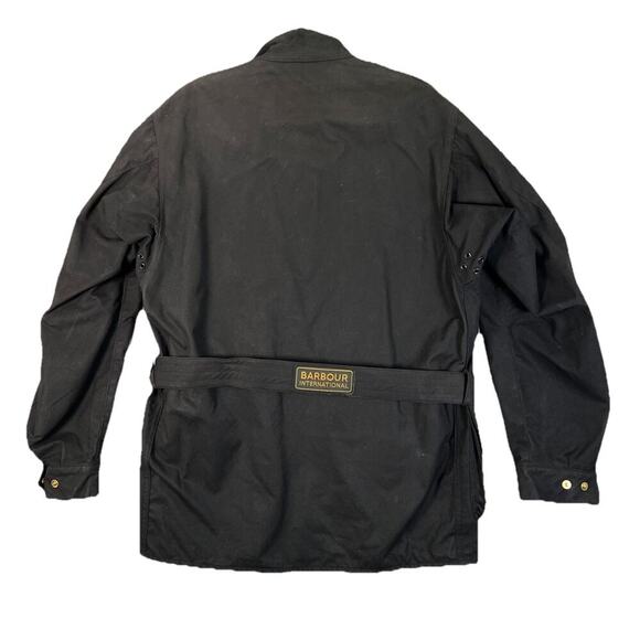 Vtg Barbour A7 International Suit Jacket 40 & A8 Pants W34 Wax Cotton Motorcycle - Picture 2 of 16